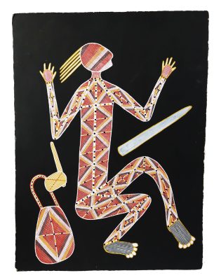 Mimi's Hunting - Painting - Elijah Namirriki