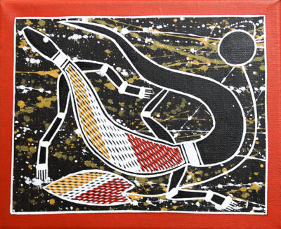 Moloborndok (Gecko) - Painting -