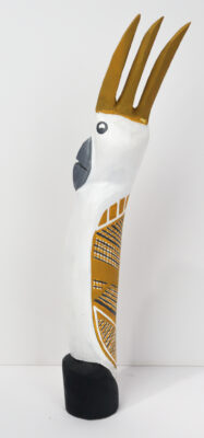 Ngarradj (Sulphur Crested Cockatoo) - Carving -