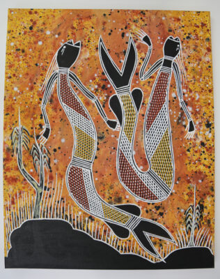 Yawk Yawk (Freshwater Mermaid) - Painting -