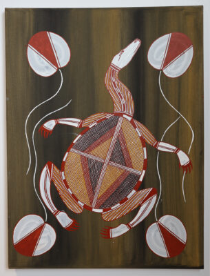 Ngalmangiyi (Long-neck Turtle) - Painting -