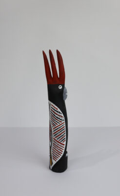 Karnamarr (Red Tailed Black Cockatoo) - Carving -