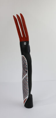 Karnamarr (Red Tailed Black Cockatoo) - Carving -