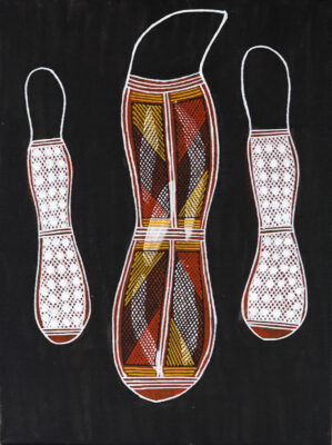 An-gujechiya (Fish Trap) - Painting -