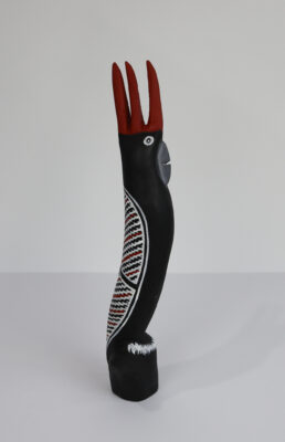 Karnamarr (Red Tailed Black Cockatoo) - Carving -