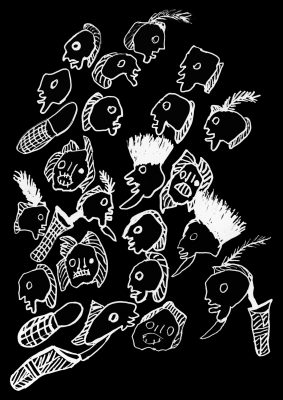Bininj Binihwokdi - 'Two people were talking [to each other]' by Graham Rostron